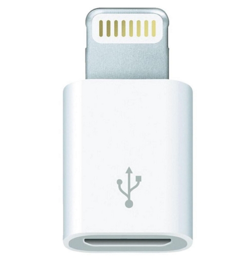 Adaptador Lightning 8 pin a Micro USB MicroUSB para iPhone 5 Conector Conversor